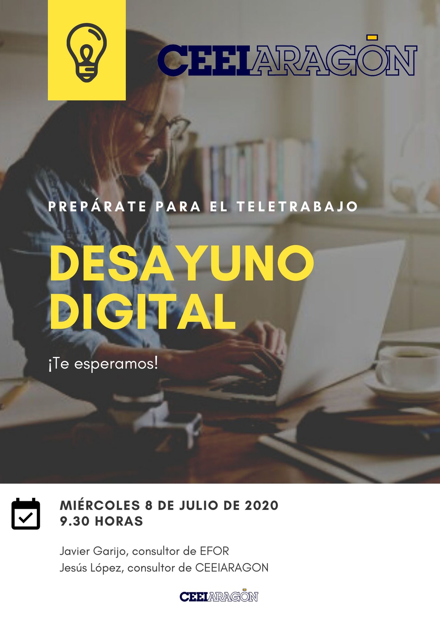 Desayuno digital «Prepárate para el teletrabajo»