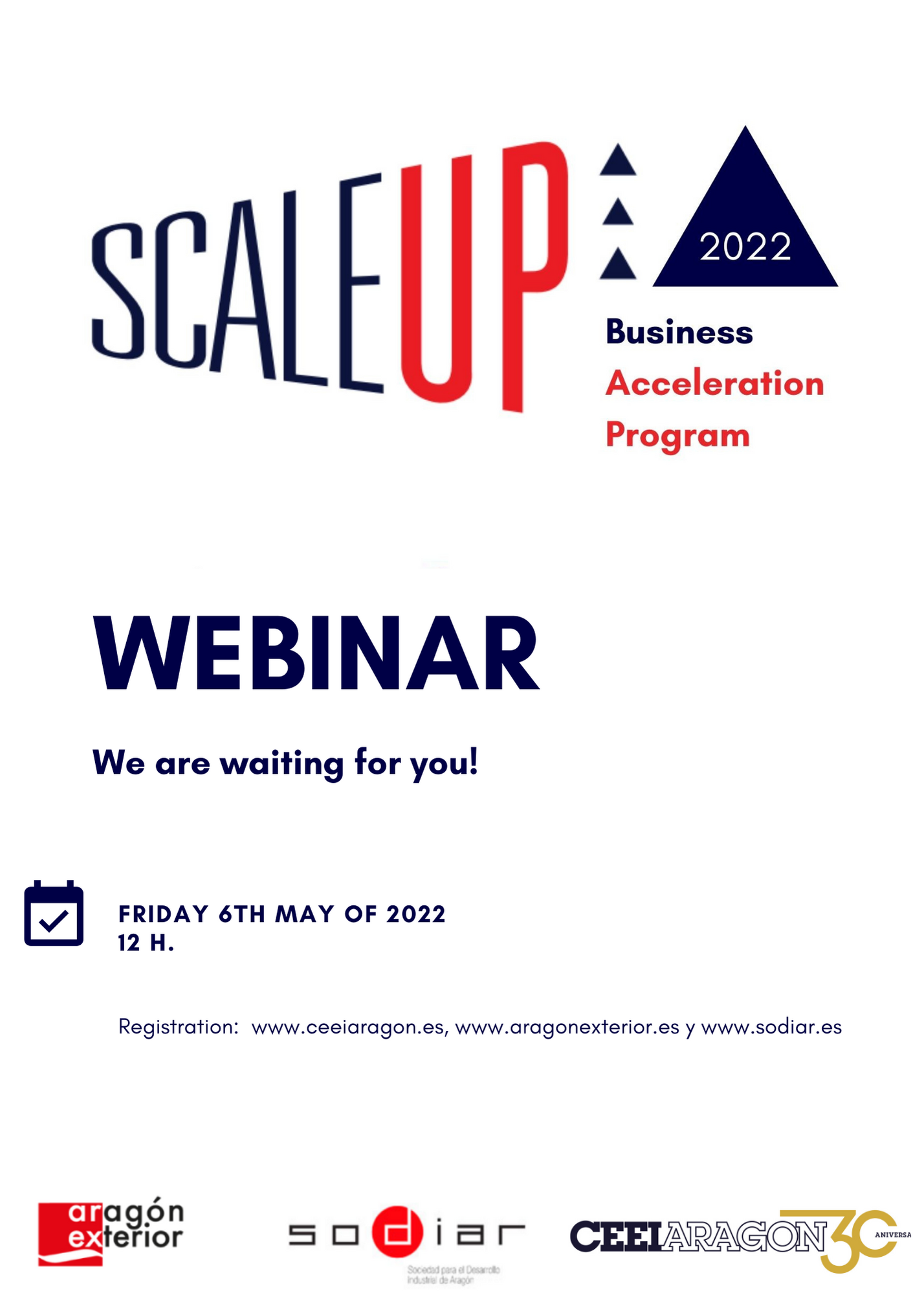 Webinar “SCALE UP Program”