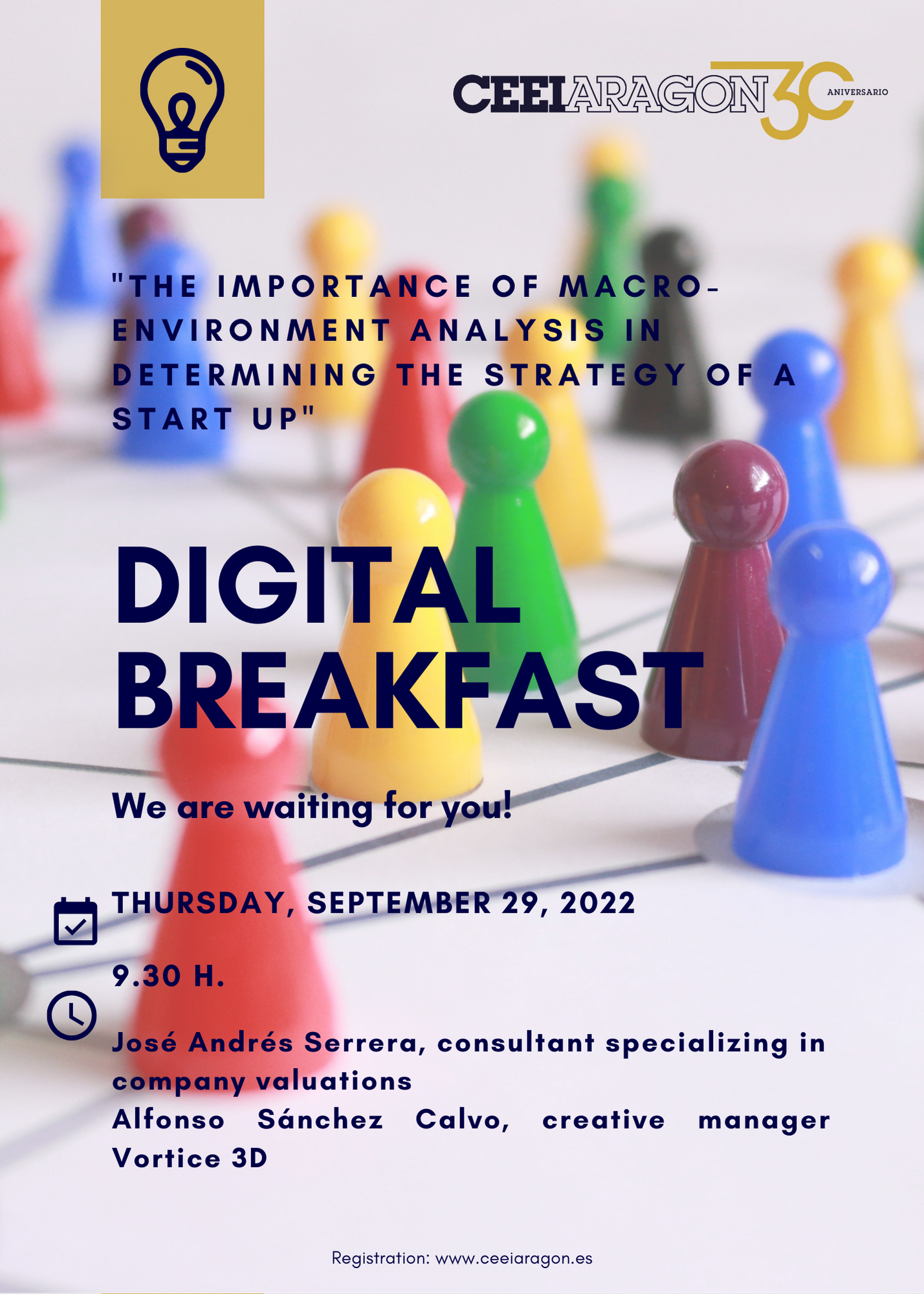 CEEI Digital Breakfast “The importance of macroenvironment analysis in determining the strategy of a startup”