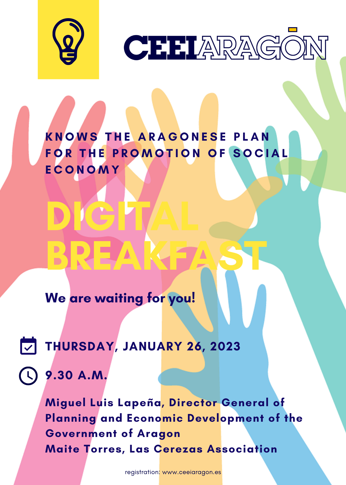 CEEI Digital Breakfast “Learn about the Aragonese Plan to Promote the Social Economy”