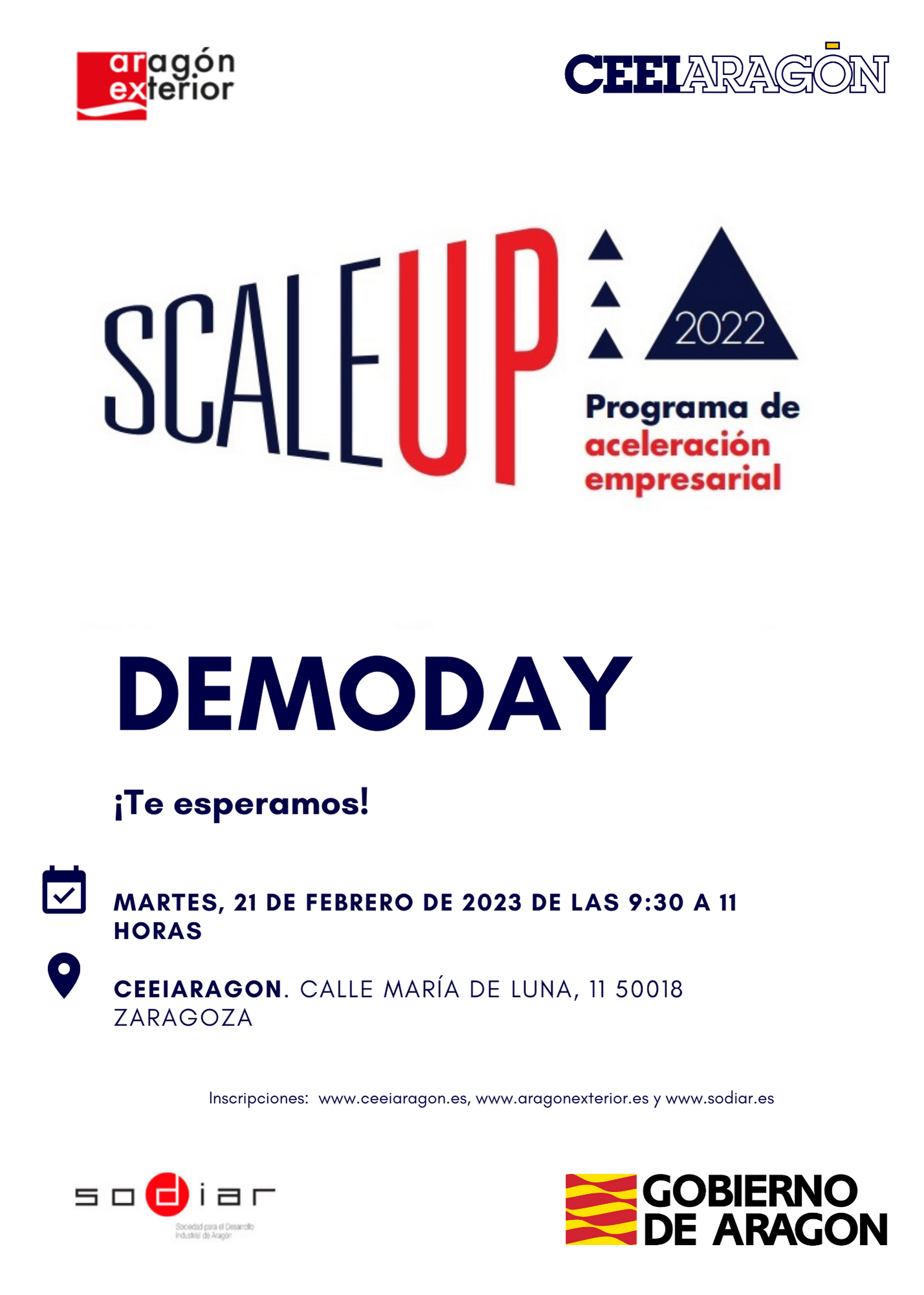 Demoday «Programa de Aceleración Empresarial SCALE UP»