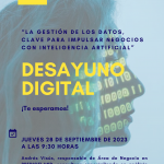 Desayuno digital CEEI "La gestión de los datos, clave para impulsar negocios con inteligencia artificial"