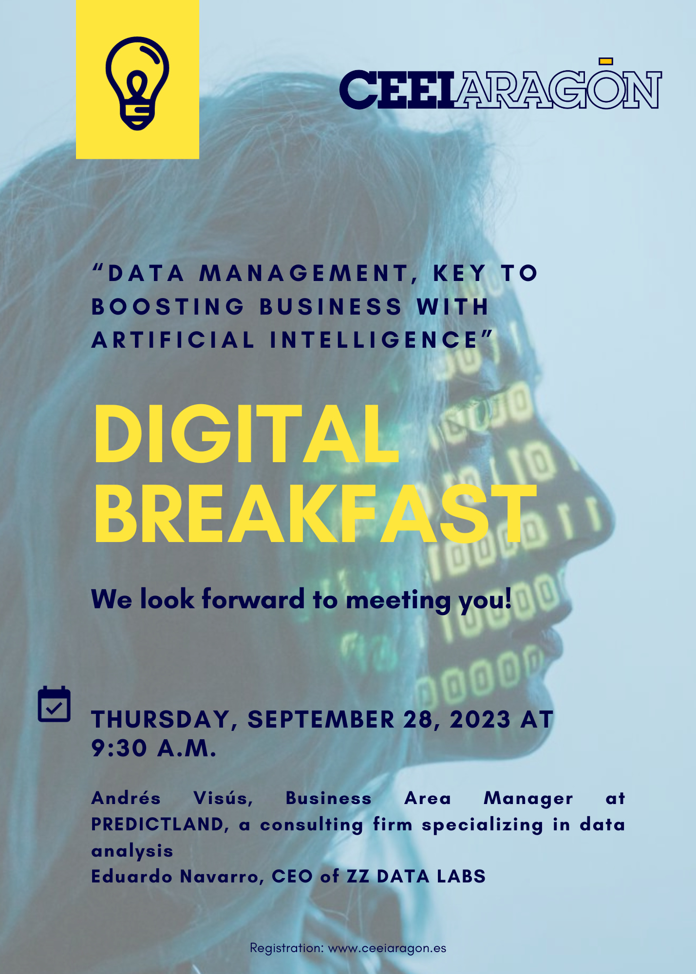 Breakfast Digital CEEI “Data management, key to promote business with artificial intelligence”