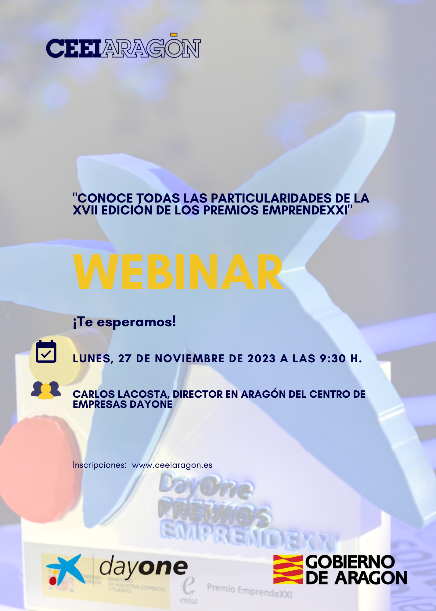 Webinar «Conoce las particularidades de la XVII Edición de los Premios EMPRENDEXXI»