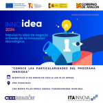 Jornada CEEI "Conoce las particularidades del Programa INNOIDEA"