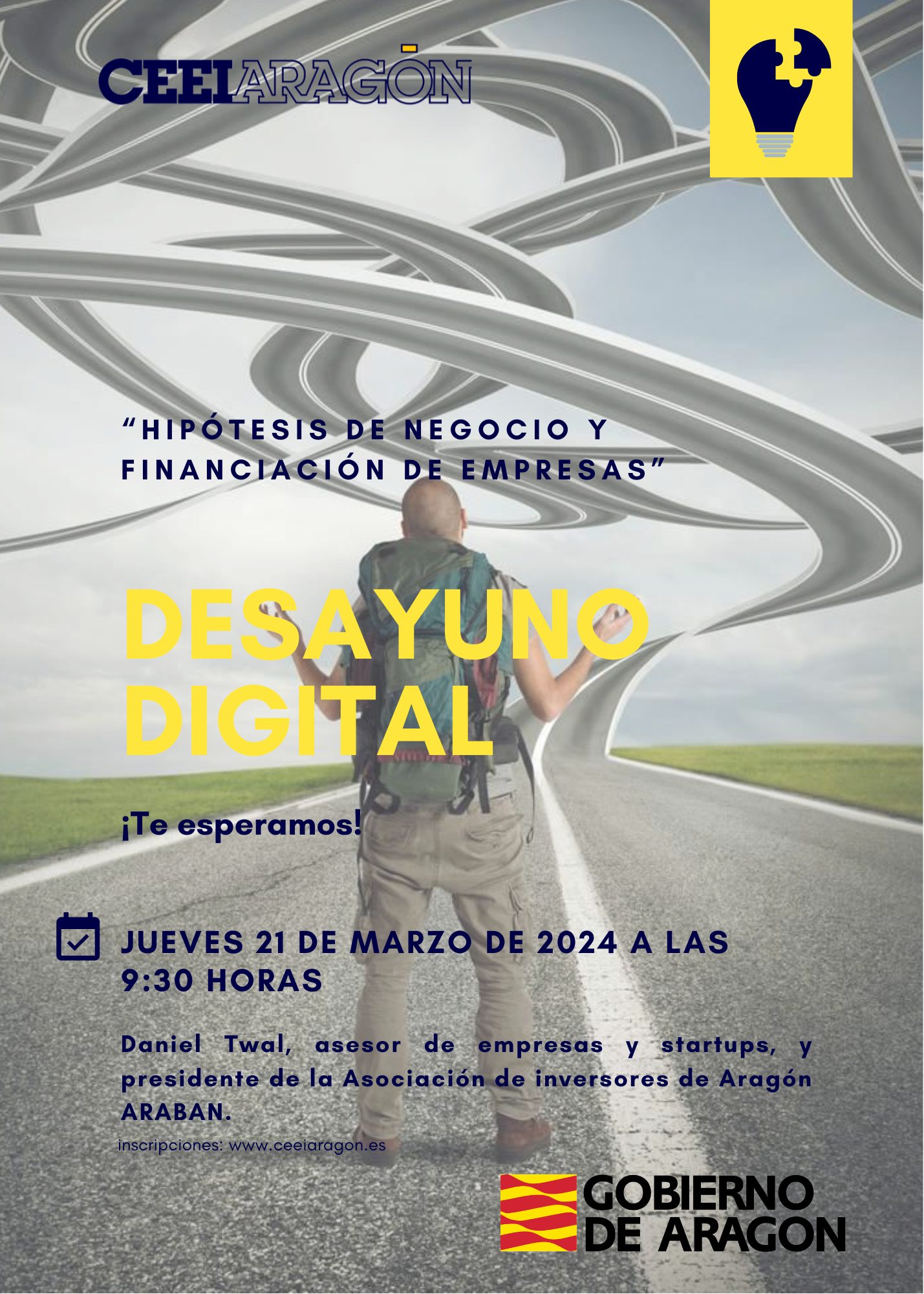 Desayuno digital CEEI «Hipótesis de negocio y financiación de empresas»