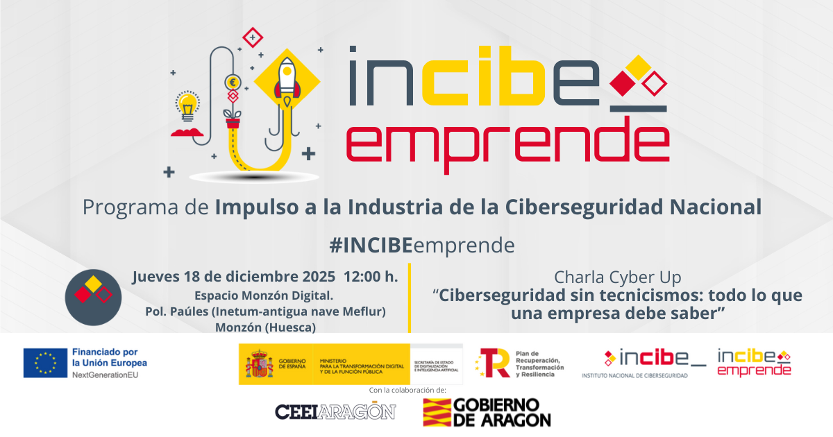 Charla Cyber Up «Ciberseguridad sin tecnicismos: todo lo que una ...