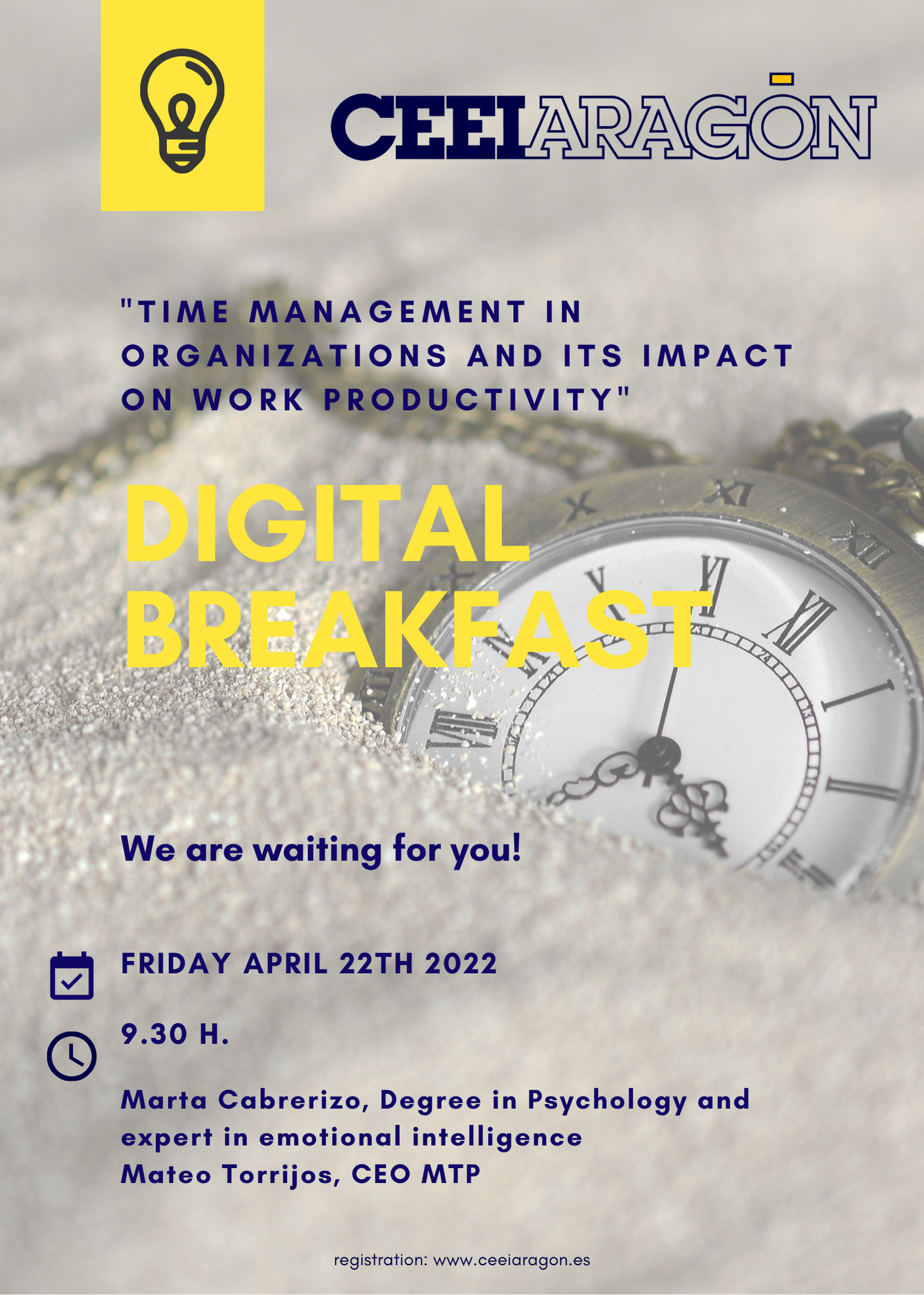CEEIARAGON Digital Breakfast “Time management in organizations and its impact on work productivity”