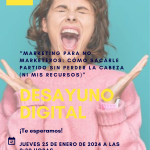 Desayuno digital CEEI "Marketing para no marketeros: cómo sacarle partido sin perder la cabeza (ni mis recursos)"