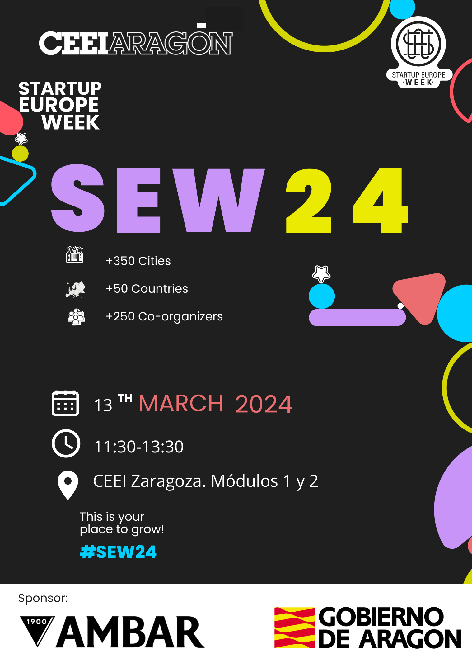 Startup Europe Week (SEW) is back with CEEIARAGON!