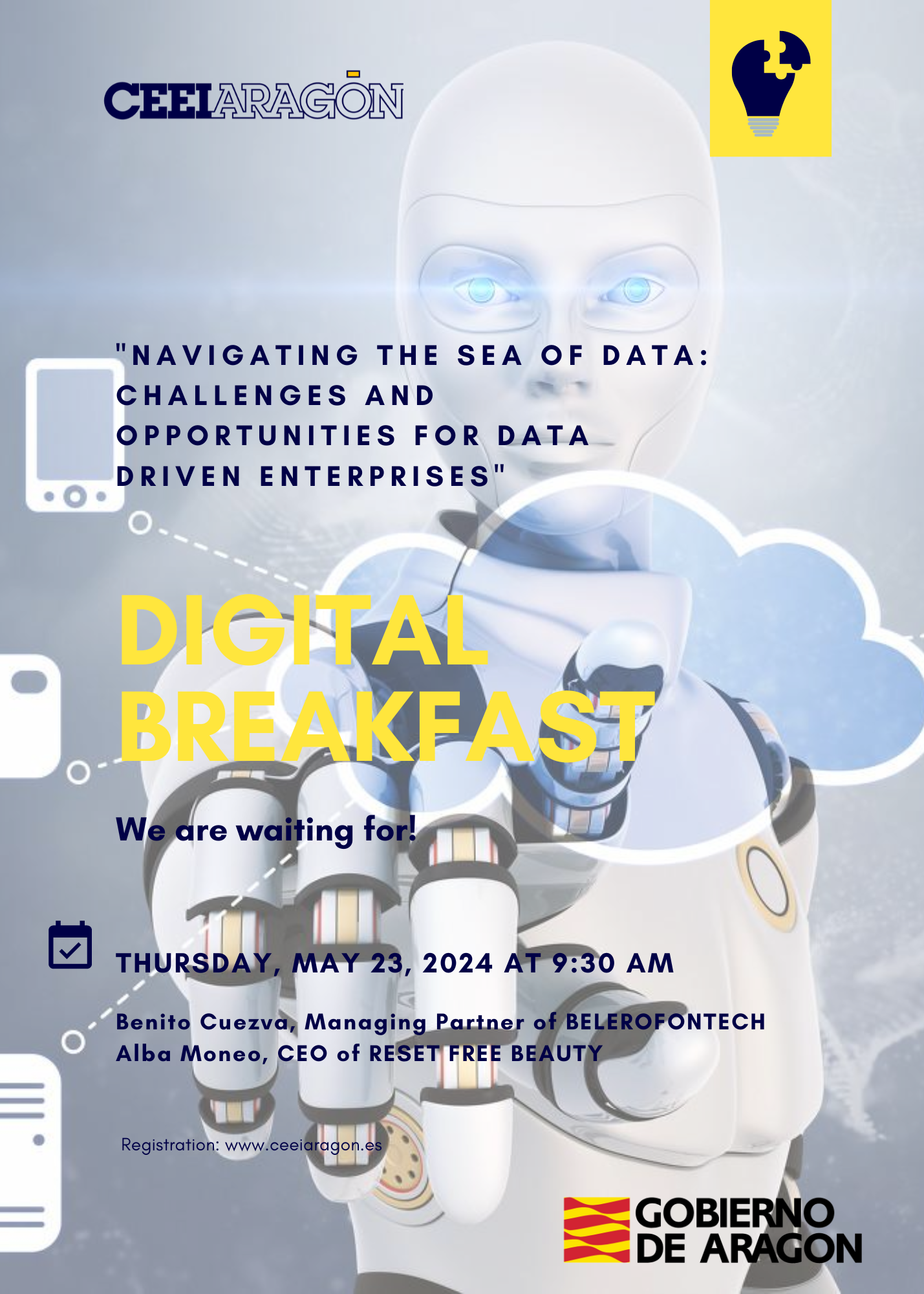 CEEI Digital Breakfast “Navigating in the sea of data: challenges and opportunities for data driven companies”